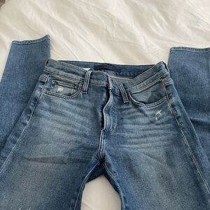 Joe's Jeans Mid Rise Skinny Ankle in Classic Blue